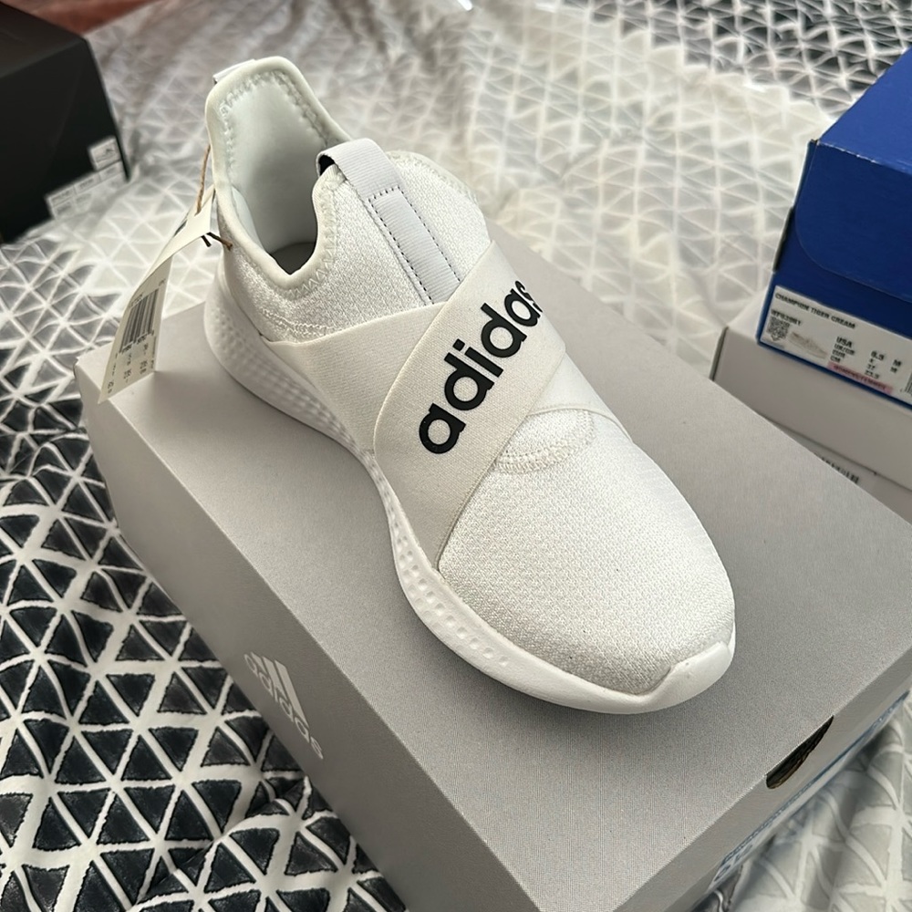 Adidas White Shoes - PureMotion Adapt